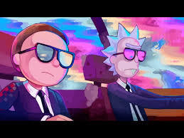 live wallpaper rick and morty trippy