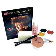 cat lion character makeup kit