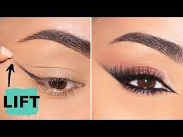 lifted eye makeup without tape