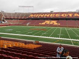 Tcf Bank Stadium View From Lower Level 139 Vivid Seats