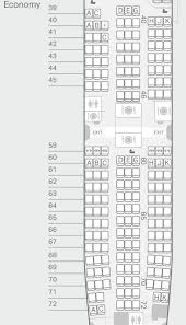 Airlines Do The Seat Rows Across The Aisle From The Cathay