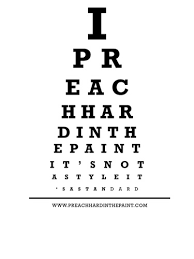 Ph Eye Chart