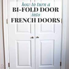bi fold door into french doors