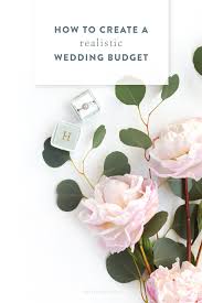 Making Your Realistic Wedding Budget Whitney Blake
