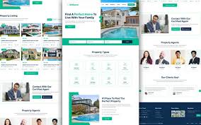 real estate html template free