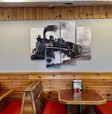 A Train Themed Restaurant In Idaho