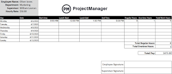 project management excel templates