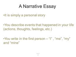 narrative essay format personal narrative essay examples mla personal narratives  essays narrative essay writing outline personal