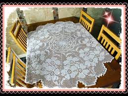 cc how to crochet round tablecloth with