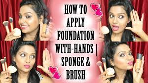 how to apply bb cream foundation with