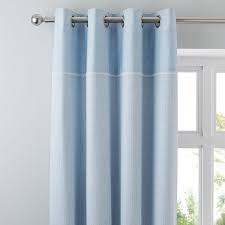 dunelm millie blue thermal curtains