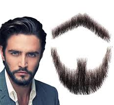 nicat fake beard for men 100 human