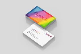 standard custom business cards printing