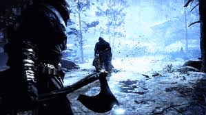 Tyr's role in god of war 2, if he does exist in future games, seems to be that of what kratos has tried to obtain and the path that he wants atreus to walk. Best God Of War Kratos Meets Thor Gifs Gfycat