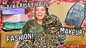 black friday fashion makeup haul 2022