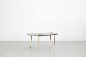 Italian Asymmetrical Coffee Table With