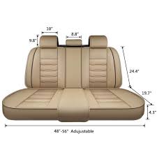 Deluxe Faux Leather Seat Covers For