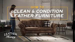 condition leather couches and furniture