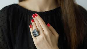 Nail Color Is Best For A Black Dress
