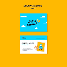 travel agency business card free