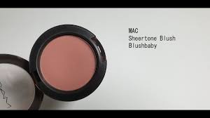 mac cosmetics powder blush blushbaby