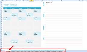19 Images Of Student Schedule Template Month Leseriail Com