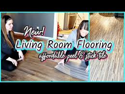 new living room flooring diy