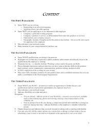 Resume First Paragraph Resume Cover Letter Give A Good Impression