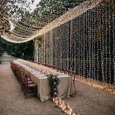 35 string light ideas for your wedding