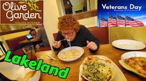 olive garden veterans day meal you