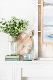 how to decorate with fake plants and