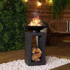 Charles Bentley Fire Pit With Metal