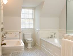 The overall wainscoting cost is also greatly reduced if you do the work yourself instead of hiring a pro. Bathroom Wainscoting What It Is And How To Use It