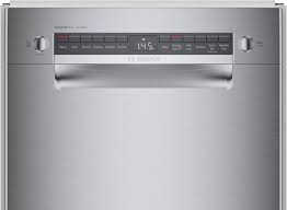 Bosch dishwasher error code e01 or e1 fault condition: Bosch Spe68b55uc 800 Series Series 18 Inch Stainless Steel Built In Full Console Dishwasher Appliances Connection