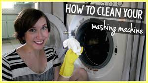 HOW TO CLEAN A FRONT LOADING WASHING MACHINE - YouTube