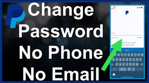 how to change paypal pword without
