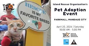 Pet Adoption Event at Parkmall