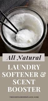 how to make homemade laundry softener