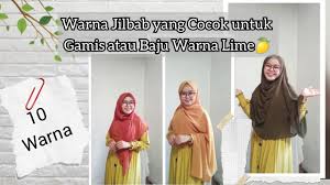Itulah baju gamis warna peach cocok dengan jilbab warna apa yang dapat admin kumpulkan. Warna Jilbab Yang Cocok Untuk Gamis Warna Lime Puji Astuti Youtube