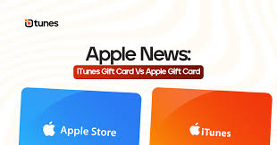 itunes gift card vs apple gift card