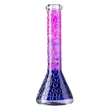 Thick Glass Beaker Bong Purple