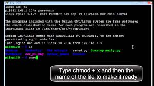 open a saved python file from the linux