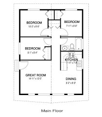 By far our trendiest bedroom configuration, 3 bedroom floor plans allow for a wide number of options and a on the other hand, if you have small children, you may want all bedrooms presented on the same level in close proximity to each other. 768 Sq Ft Tiny House Plans House Plans One Story House Floor Plans