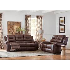 Double Reclining Loveseat And Sofa Set