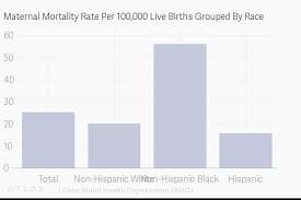 Maternal Mortality Rate Per 100 000 Live Births Grouped By Race