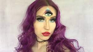 third eye halloween makeup tutorial
