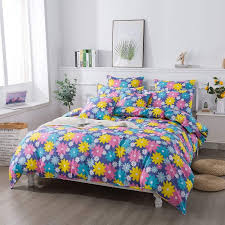 colorful daisy fl bedding set