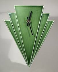 Art Deco Wall Clock Art Deco Clock