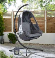 monaco steel hanging egg chair 199 99