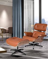 leather recliner swivel lounge chair